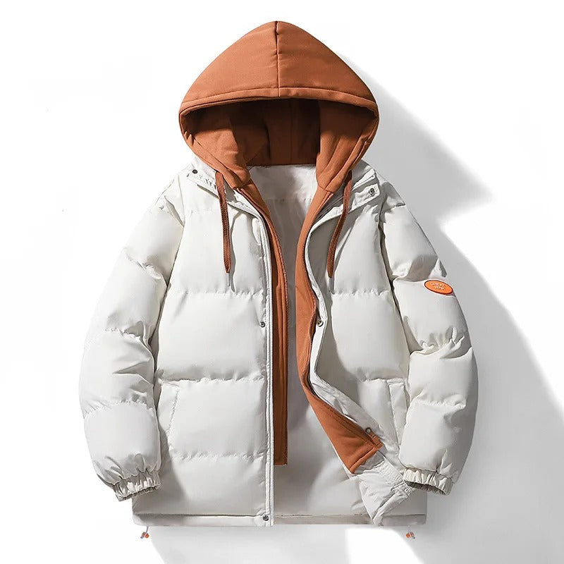 Outdoor Casual Fales Kapuzenjacke aus Cord mit langen Ärmeln Wintermäntel Verdicken | 6677