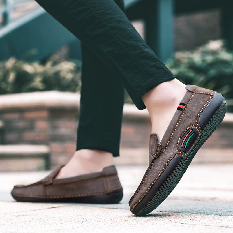 Herren Mokassin Freizeitschuhe Bequeme Fahr-Loafer für den Alltagsstil | HB20306