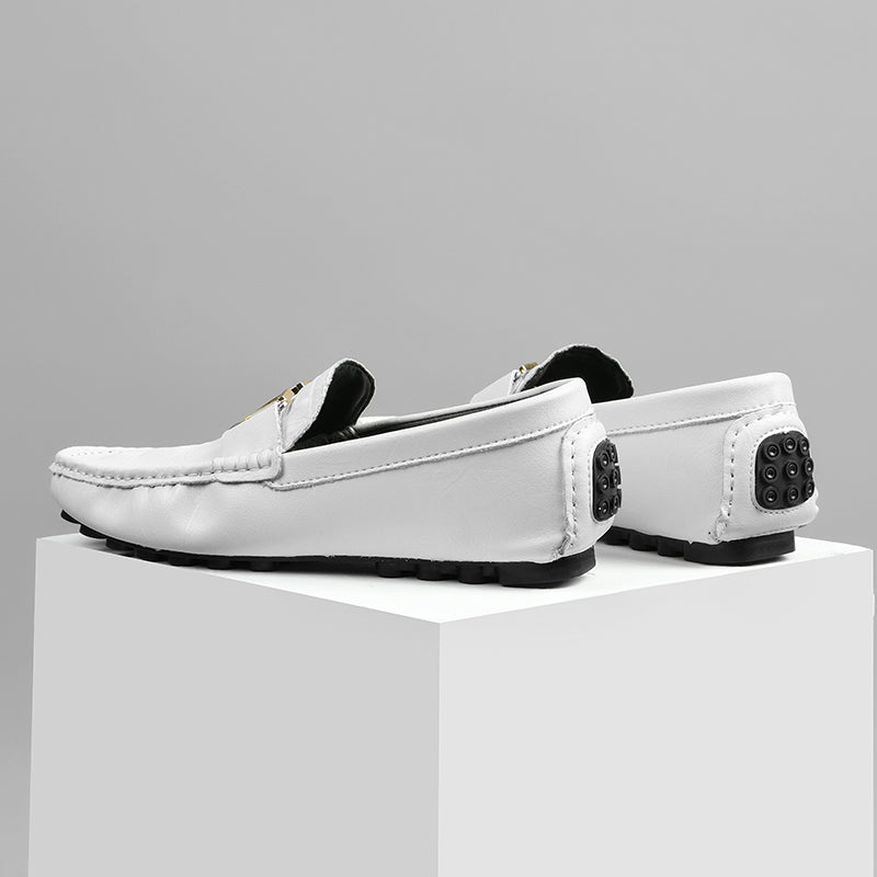 Hochwertige Echtlederschuhe Lässige Slipper Lederschuhe | H9901