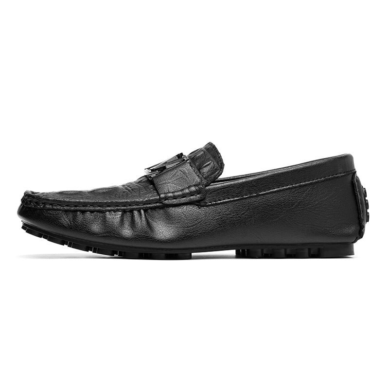 Hochwertige Echtlederschuhe Lässige Slipper Lederschuhe | H9901