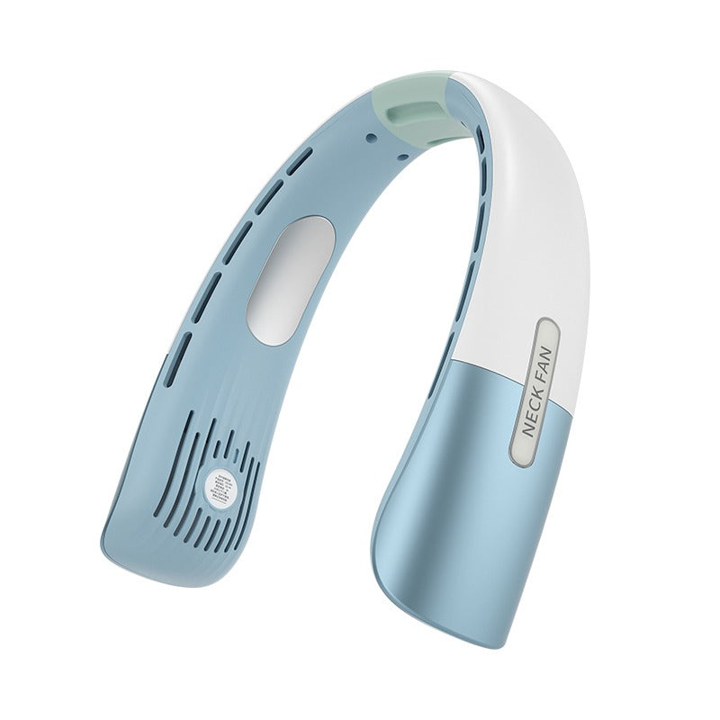Hochwertiger tragbarer Luftkühlungsventilator, wiederaufladbar, flügellos, persönlicher Nackenventilator | DS009