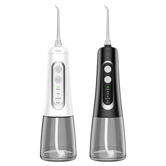 Wasserdichter, wiederaufladbarer, kabelloser, elektrischer, tragbarer Jet-Zahnreinigungs-Munddusche mit Wasser-Flosser |