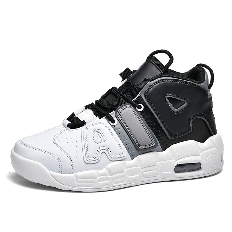 Herren Sneakers Leder Air Cushion Basketballschuhe