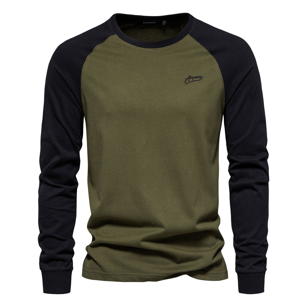 Herren Pullover T-Shirts Langarm Rundhals Casual T Shirts | TS2017