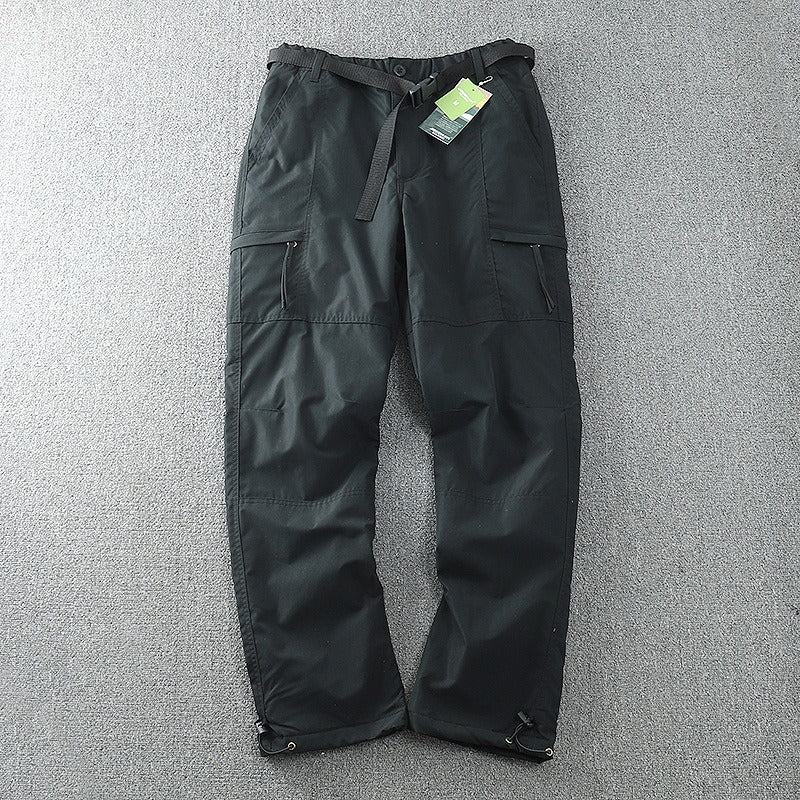 Herren Outdoorhose Taktische Camping Atmungsaktive Fleece Trekking Cargohose | 9019