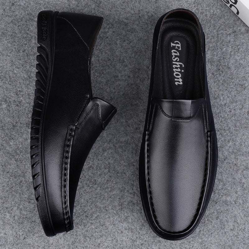Business Lederschuhe Slip On Loafer Drive Walking Schuhe | B2102