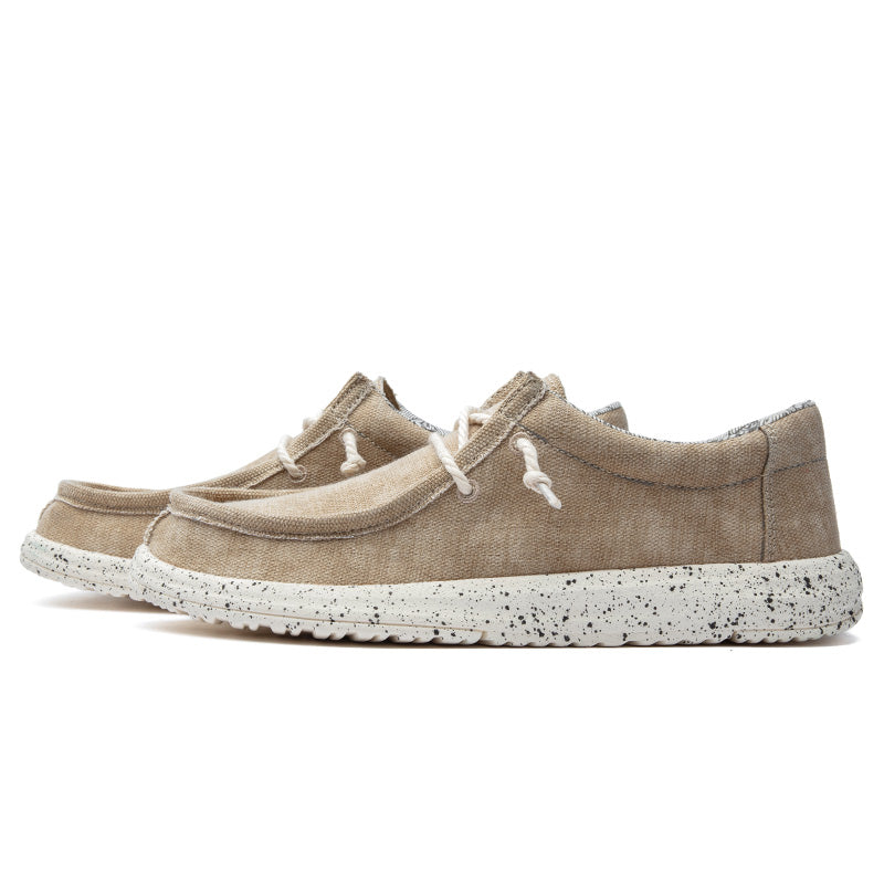 Freizeitschuhe aus Segeltuch für Herren – DUDE-Style, rutschfeste Sneaker für den Alltag | 8802