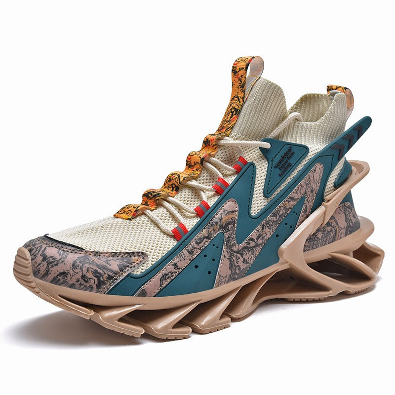Leichte Laufschuhe für Herren, modisch, lässig, fliegend, gewebt, Turnschuhe, Blade-Sportschuhe | 1236