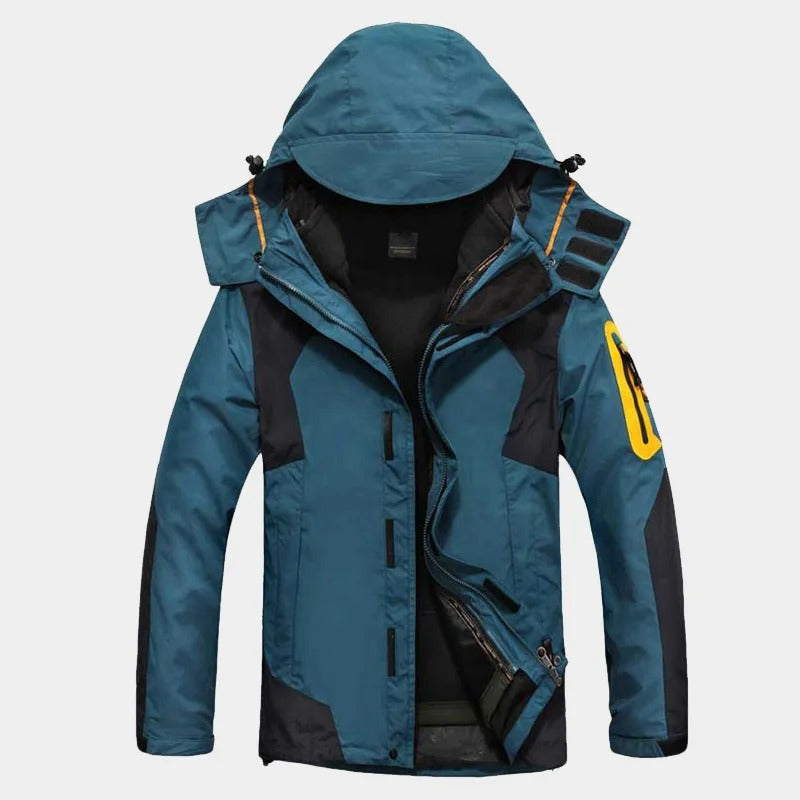 Herren-Skijacke – Warmes 3-in-1-Winterfleece, wasserdicht & mit Kapuze | SN3-SP10089