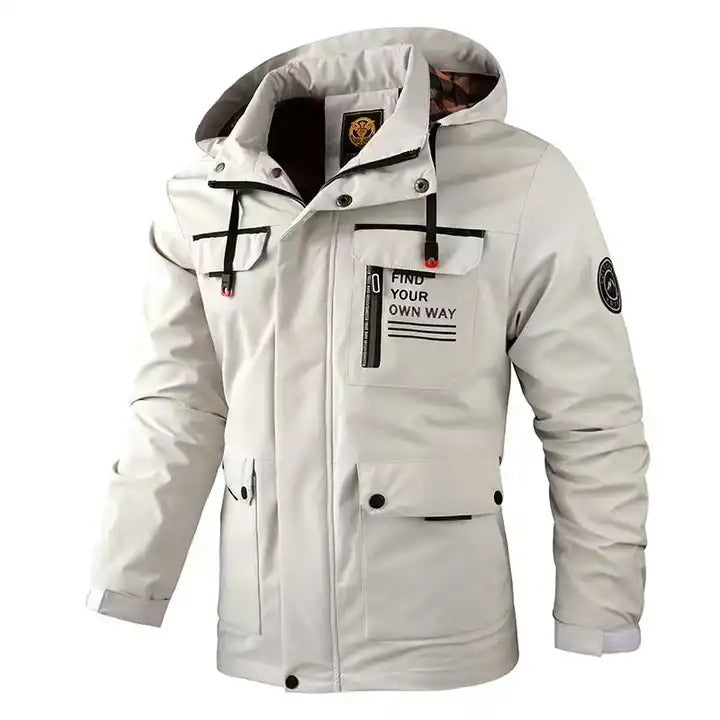 Winterjacke mit Kapuze, lässig, warm, dick, Windjacke mit Kapuze | 8889