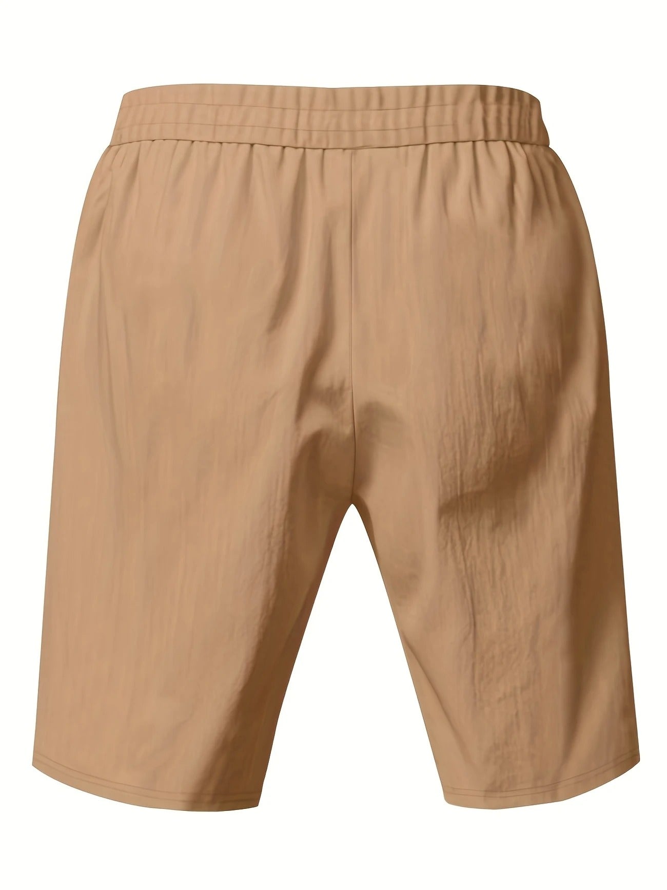 Atmungsaktive Leinenshorts für Herren – Leichte Sommer-, Strand- und Sport-Freizeitkleidung | YFY-WW-2