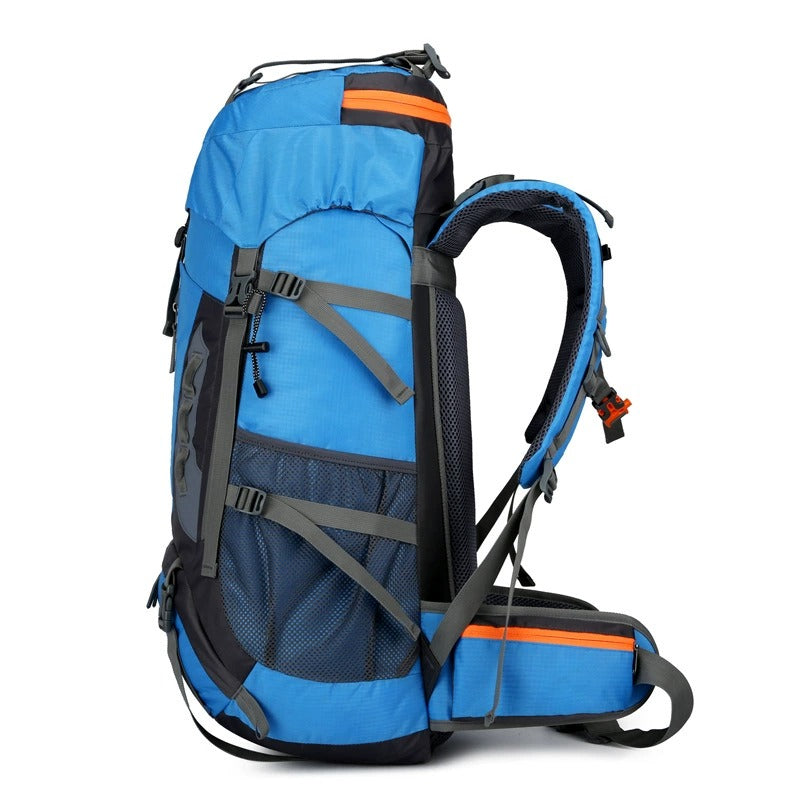 65+5L Outdoor-Wanderrucksack – Wasserdichter Trekkingrucksack mit großem Fassungsvermögen, Reflektorstreifen und erweiterbarem Design | 2201
