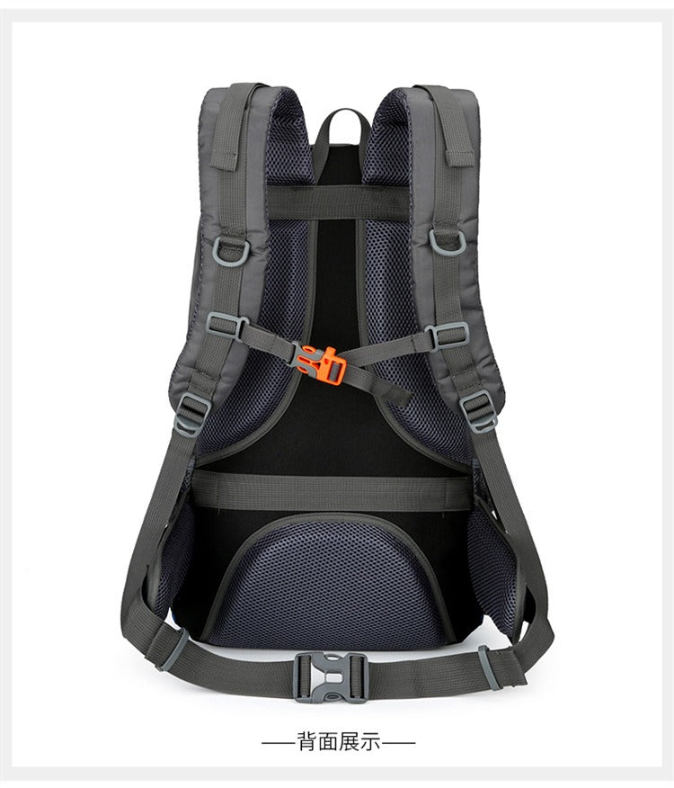 50L wasserdichter Wanderrucksack – Outdoor-Reiserucksack mit großem Fassungsvermögen, atmungsaktivem Design und reflektierenden Sicherheitsstreifen | 2205