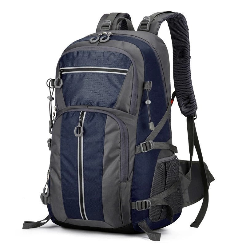 50L wasserdichter Wanderrucksack – Outdoor-Reiserucksack mit großem Fassungsvermögen, atmungsaktivem Design und reflektierenden Sicherheitsstreifen | 2205