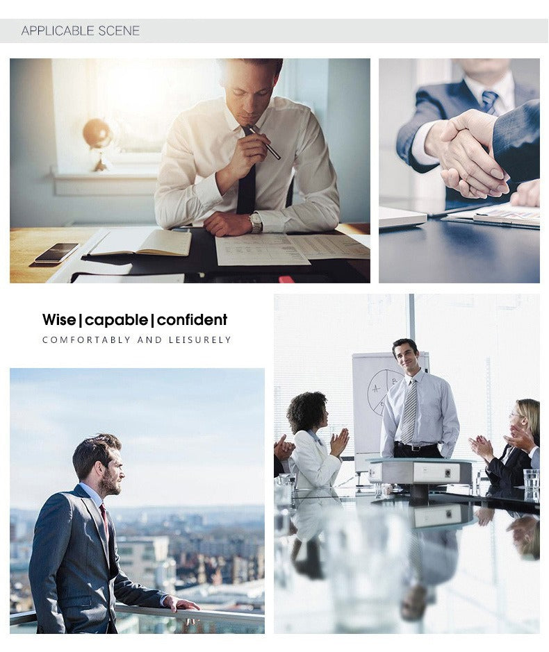 Herrenhemden, klassisch, langärmelig, einfarbig, Designer-Businesshemden aus Seide | 2-7