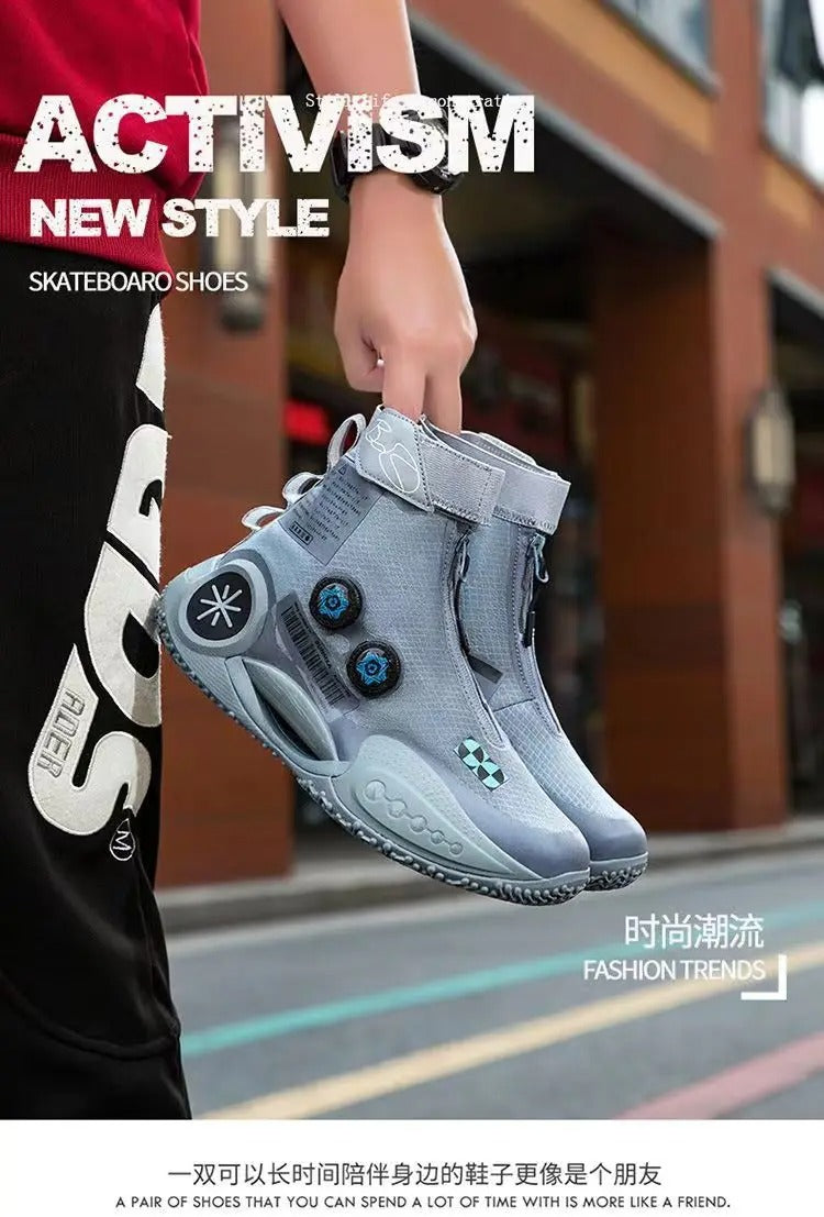 Atmungsaktive Outdoor-Sneaker mit Drehschnalle, lässig, sportlich, lässig ...