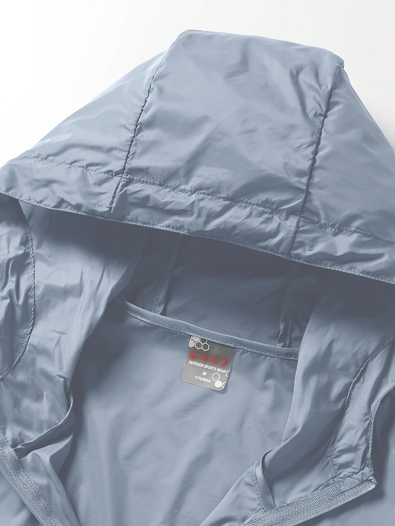 Herren-Sonnenkapuzenpullover mit LSF 50+ – Leichter Reißverschluss mit Taschen | Feuchtigkeitsableitend und atmungsaktiv | 2208