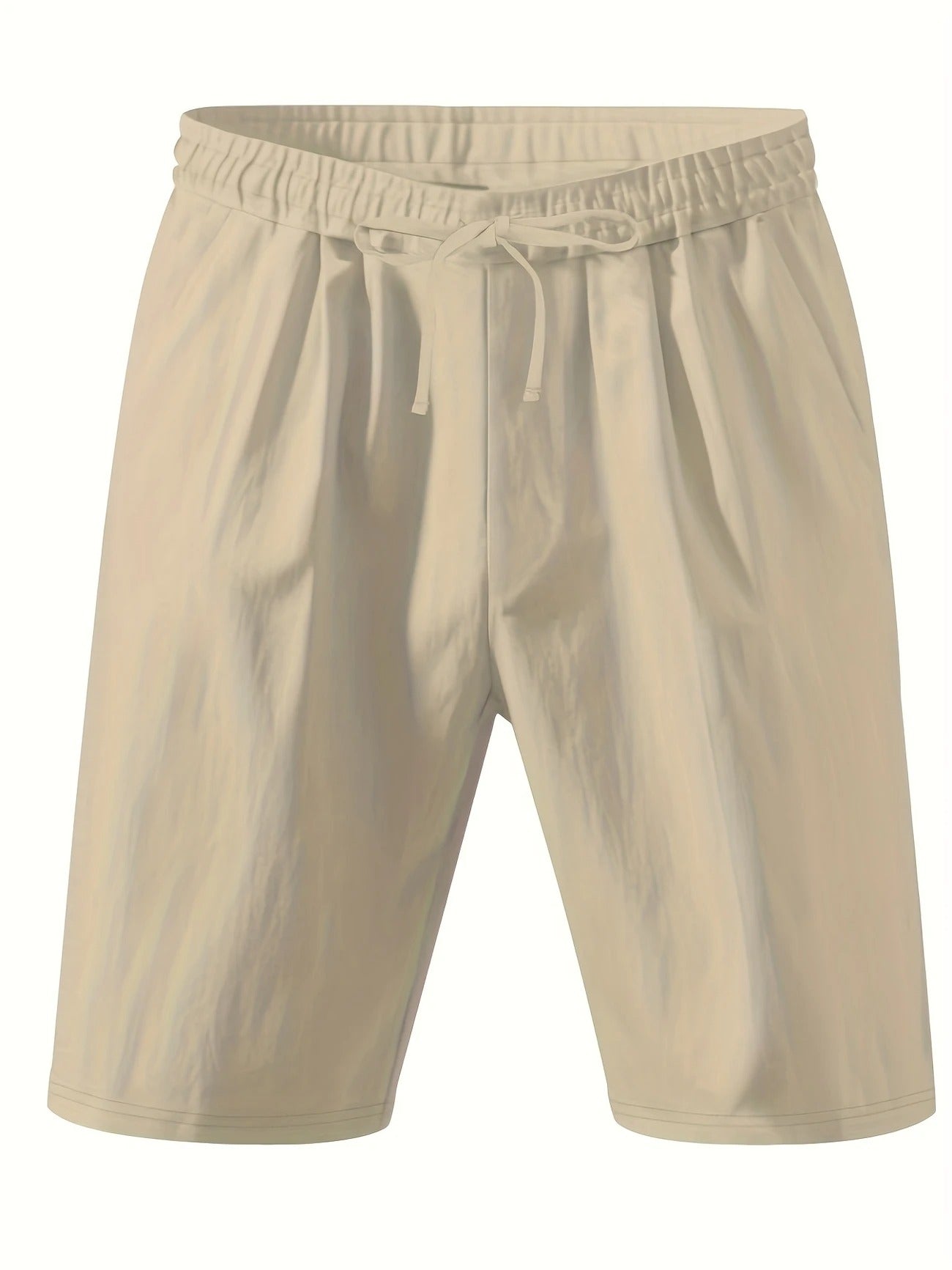 Atmungsaktive Leinenshorts für Herren – Leichte Sommer-, Strand- und Sport-Freizeitkleidung | YFY-WW-2