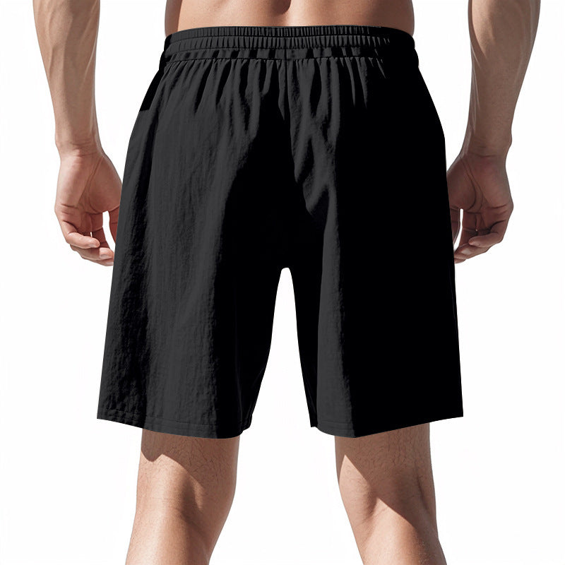 Leichte Strandshorts aus Leinenmischung für Herren – Relaxed Fit 5-Zoll-Freizeitshorts | WW-2