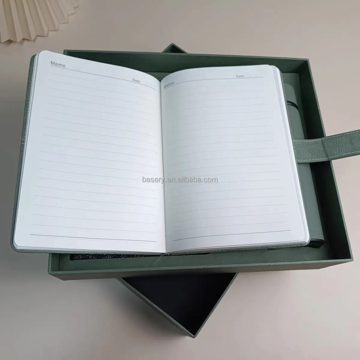 Premium A5 Notizbuch Geschenkset mit Stift USB-Stick & Thermobecher Geschenkset | 11111