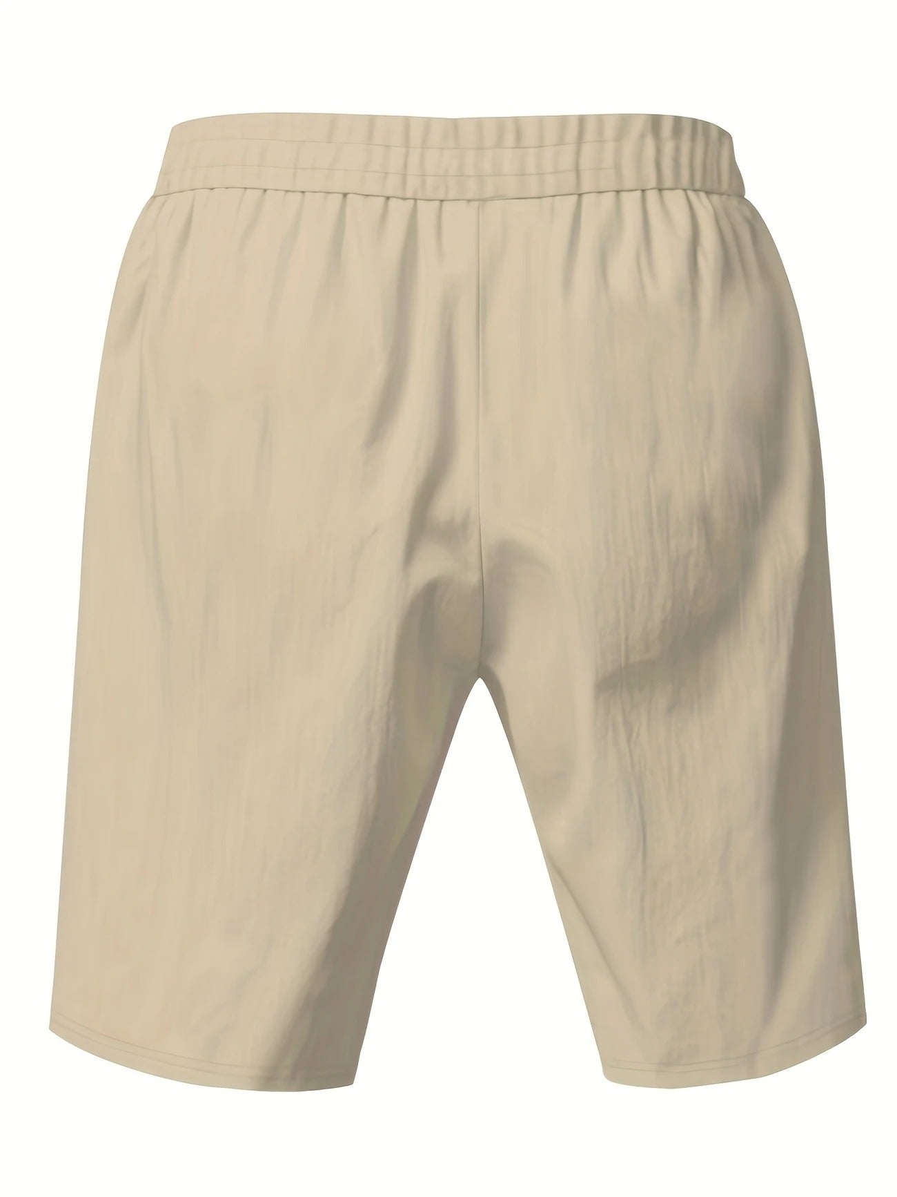 Atmungsaktive Leinenshorts für Herren – Leichte Sommer-, Strand- und Sport-Freizeitkleidung | YFY-WW-2