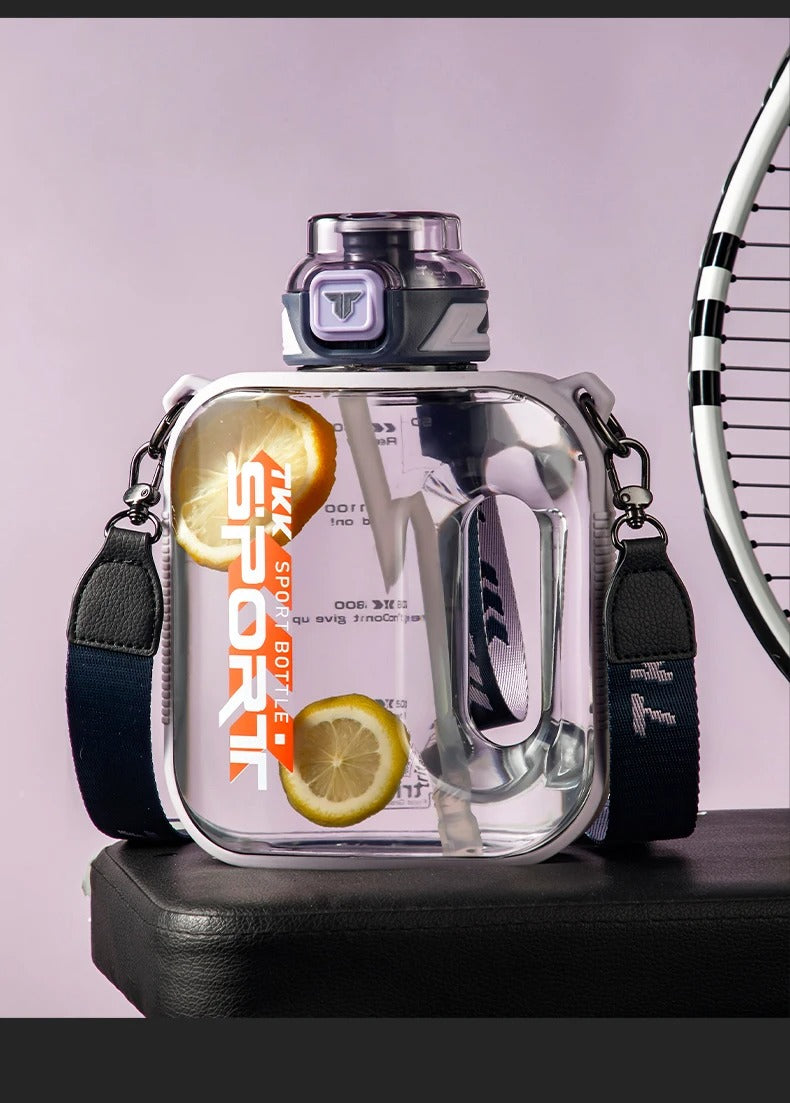 Sport-Wasserflasche TRITAN, großes Fassungsvermögen, hitzebeständig, für Outdoor-Reisen, Wasserkocher, Fitnessstudio, Fitnesskrüge | 1022