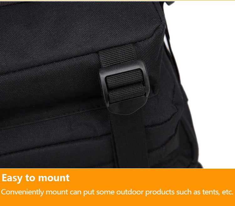 Neue Trending Tragbare Molle Tasche 45L Berg Reise Gepäck Oxford Taktische Rucksack