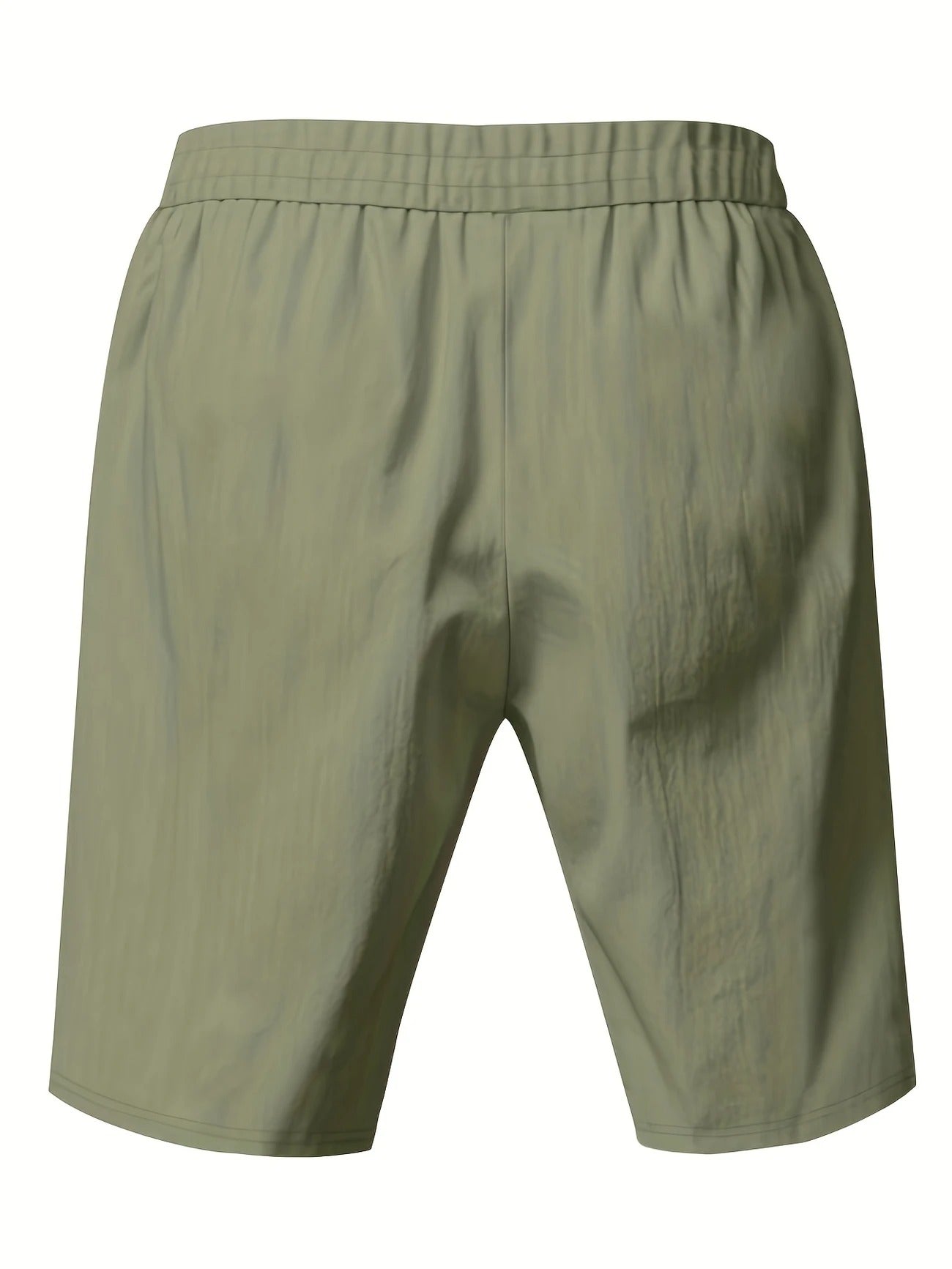 Atmungsaktive Leinenshorts für Herren – Leichte Sommer-, Strand- und Sport-Freizeitkleidung | YFY-WW-2