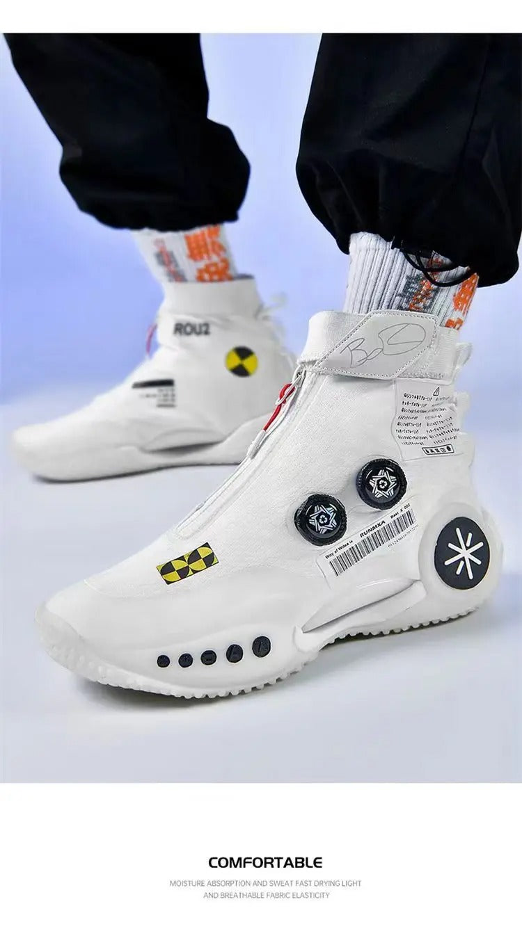 Atmungsaktive Outdoor-Sneaker mit Drehschnalle, lässig, sportlich, lässig ...