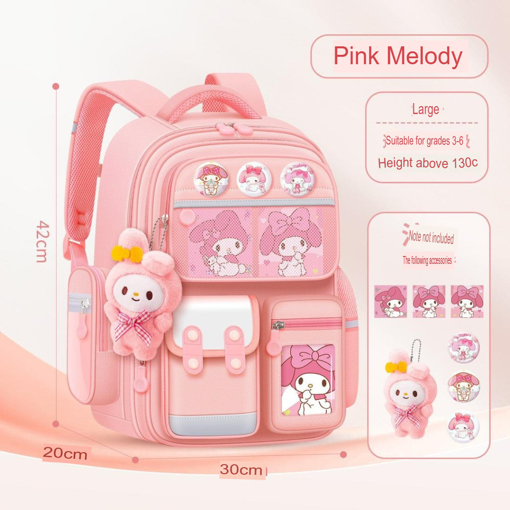 Kulomi Kinder-Schulrucksack – Leichtes, ergonomisches und rückenstützendes Design für Kinder | 1-602