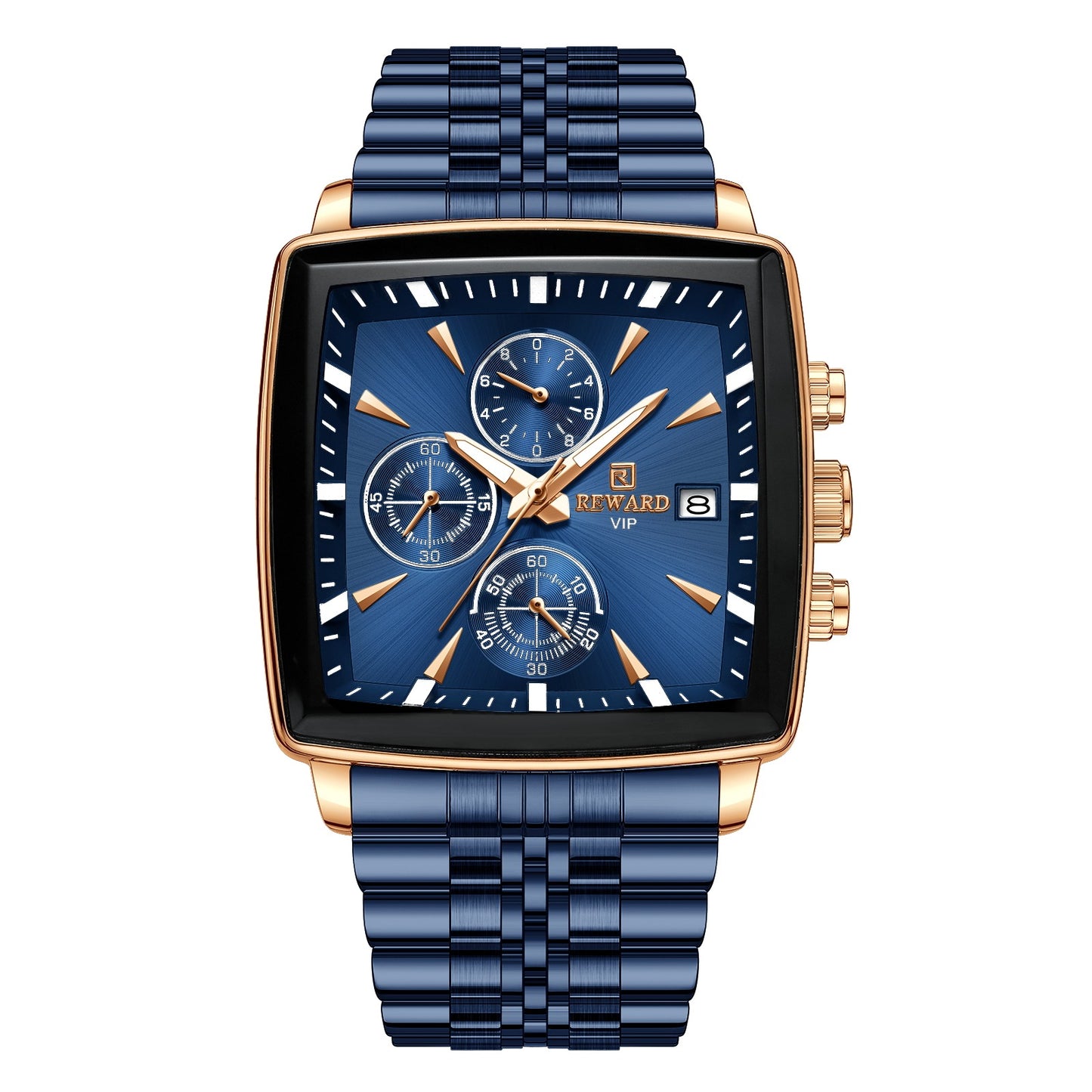 Herrenuhren Quarz Luxus Business Leuchtzeiger Wasserdichte Uhr | RD81100M