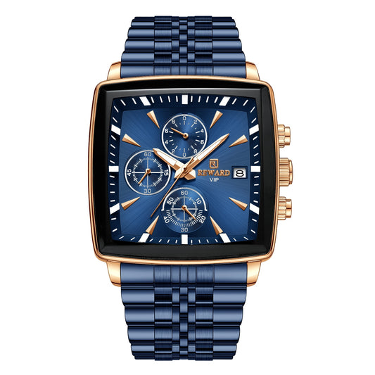 Herrenuhren Quarz Luxus Business Leuchtzeiger Wasserdichte Uhr | RD81100M