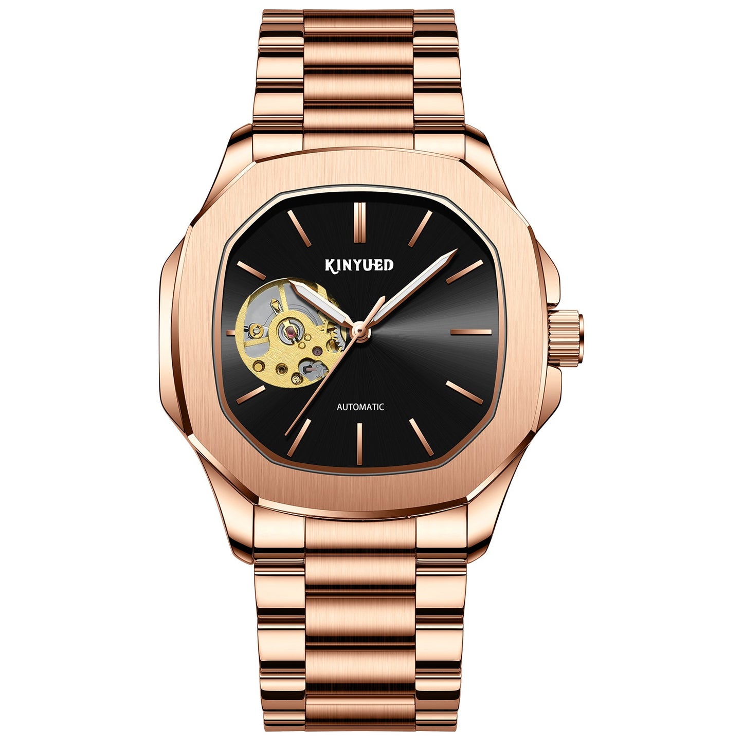 Herrenuhren Automatik Mechanisch Top-Marke Luxus Wasserdicht Edelstahl Uhr | J112