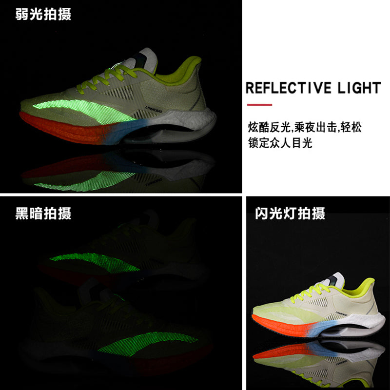 Leichte, dämpfende Sneaker für Herren, Outdoor-Laufsport, elastische Schuhe | W2303