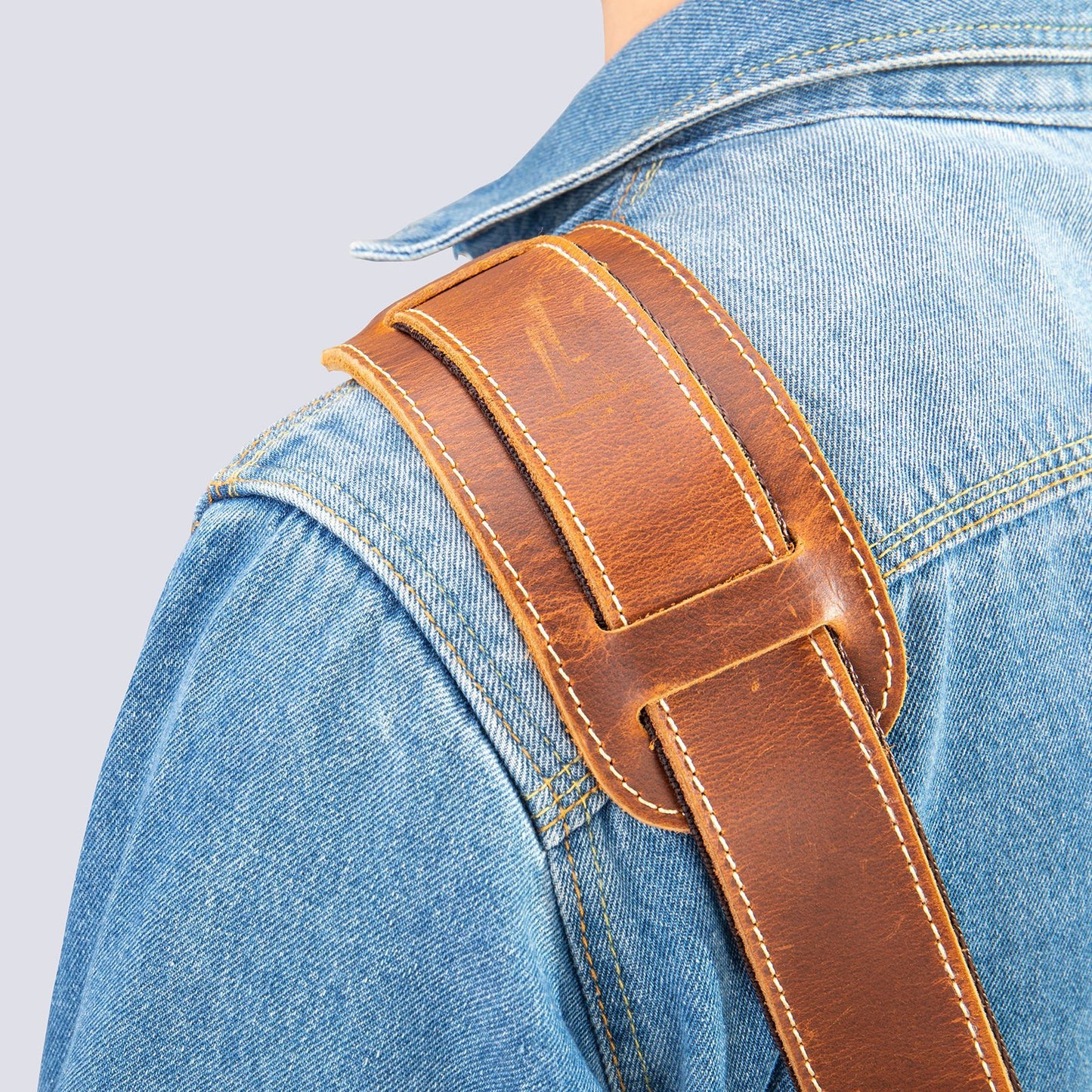 Taschengurt aus echtem Leder, verstellbar, Ersatz-Schultergurt, universelle Drehhaken für Messenger-Laptoptaschen | JD105