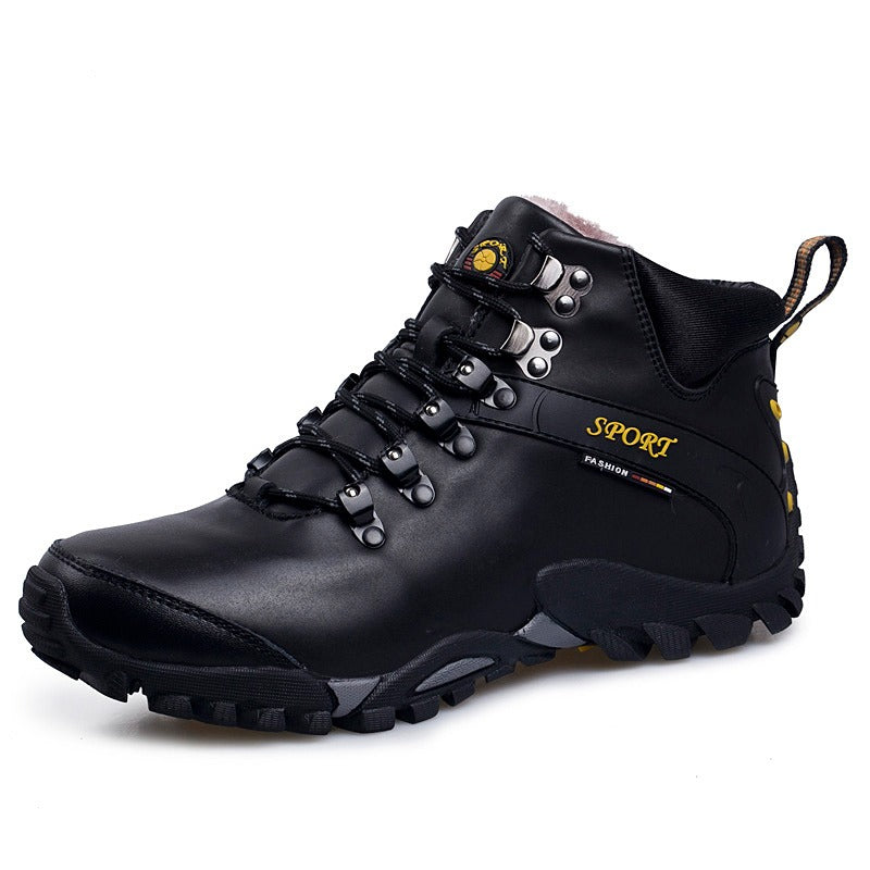 Herren Desert Leder Wanderstiefel Wasserdicht Geeignet Sicherheit Robuste Desert Boots | 999