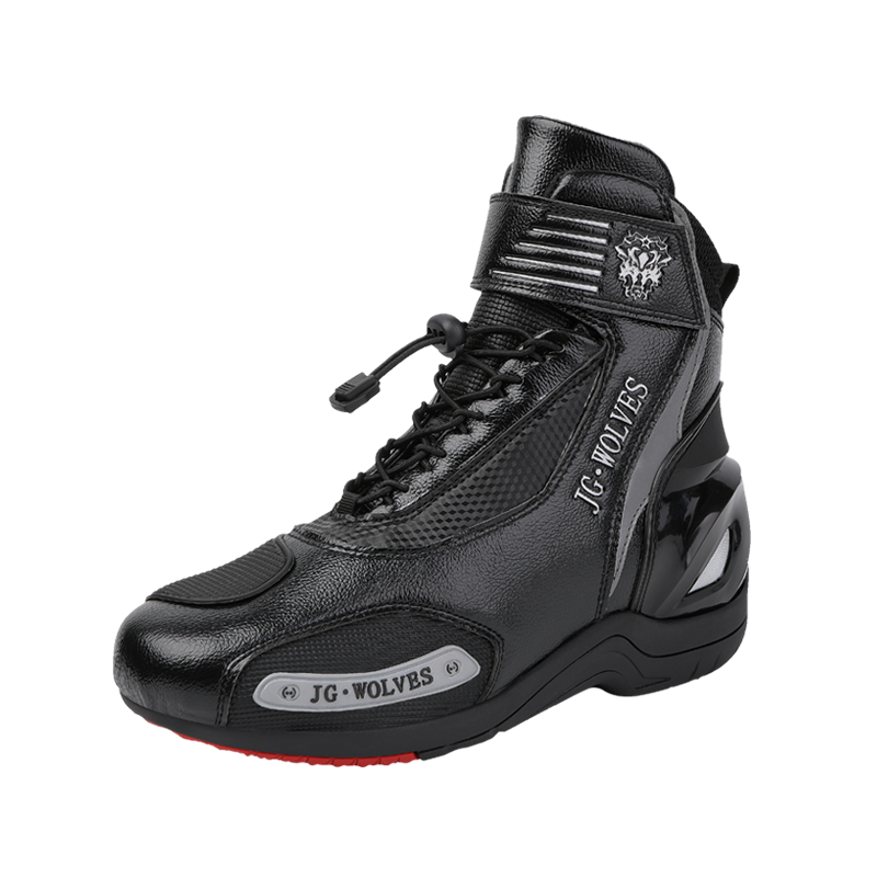 Designer Offroad Racing Motocross Stiefel Wasserdichte, rutschfeste, atmungsaktive Leder-Motorradschuhe | D98