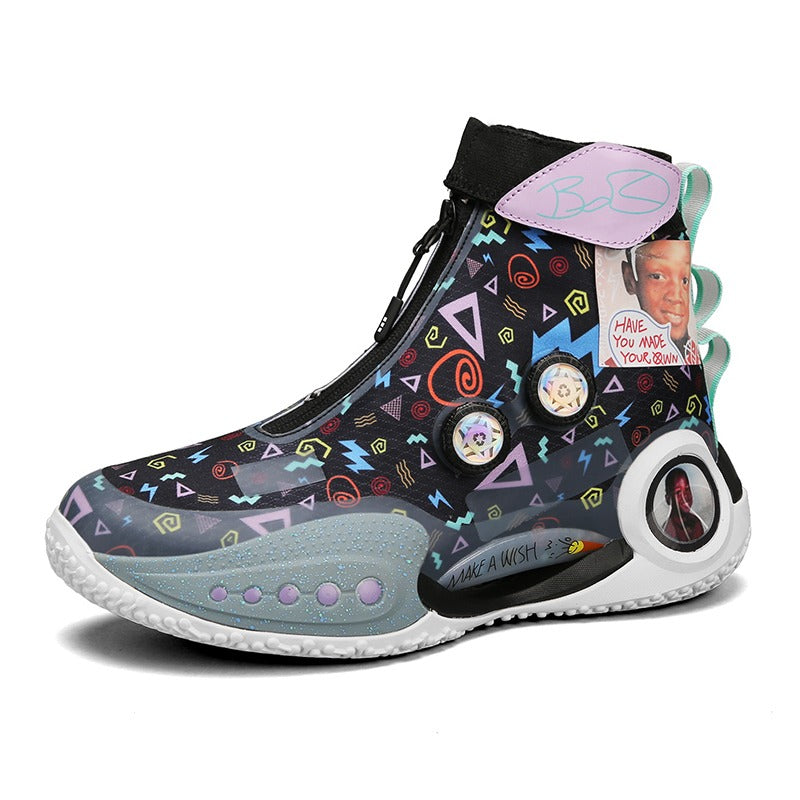 Atmungsaktive Outdoor-Sneaker mit Drehschnalle, lässig, sportlich, lässig ...