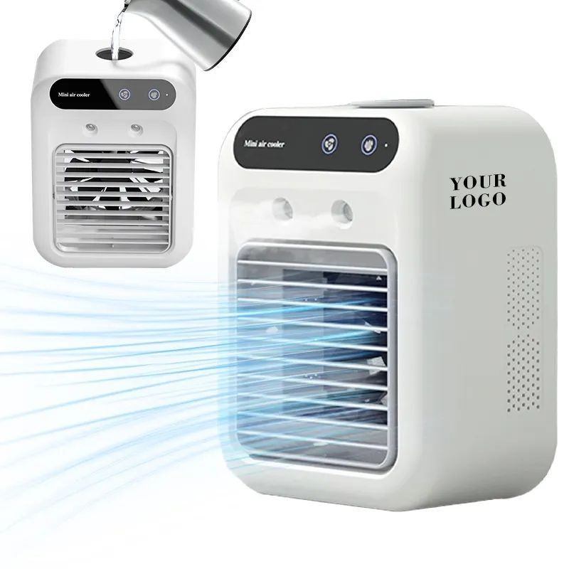 Luftkühler-Ventilator Mini-Klimaanlage-Ventilator Luftbefeuchter Tisch-Wasserkühlungsventilator | L7