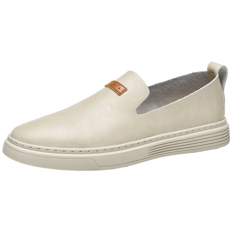 Herrenmode Leder-Fahrerschuhe Freizeitschuhe aus Leder Slipper | 23004