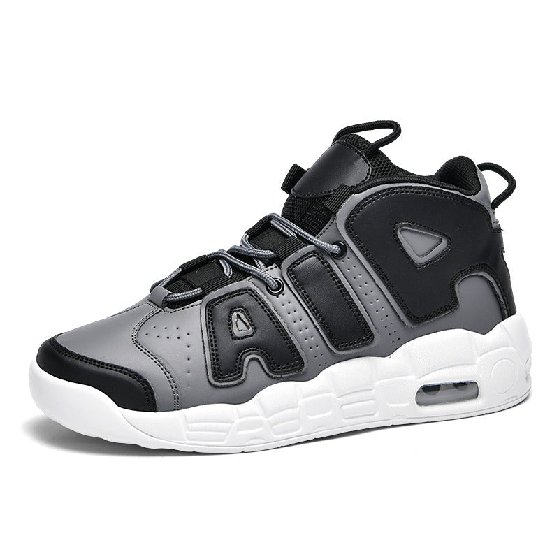 Herren Sneakers Leder Air Cushion Basketballschuhe