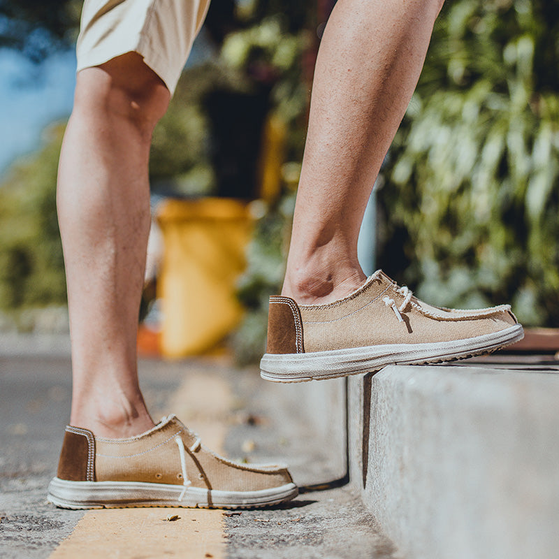 Atmungsaktive Herren-Sommer-Sneaker zum Schnüren | Leichte Low-Top-Freizeitschuhe | 8803