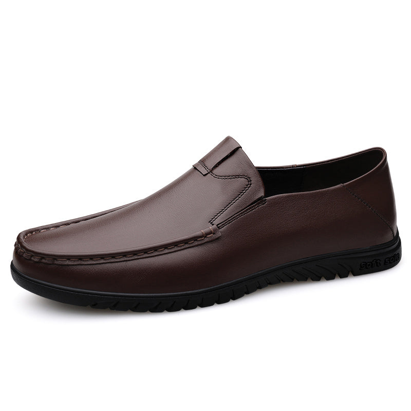 Business Lederschuhe Slip On Loafer Drive Walking Schuhe | B2102