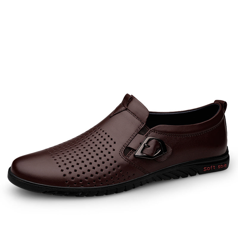 Herren Fahren Atmungsaktive Flats Freizeitschuhe Hochzeit Slipper Lederschuhe | 23008