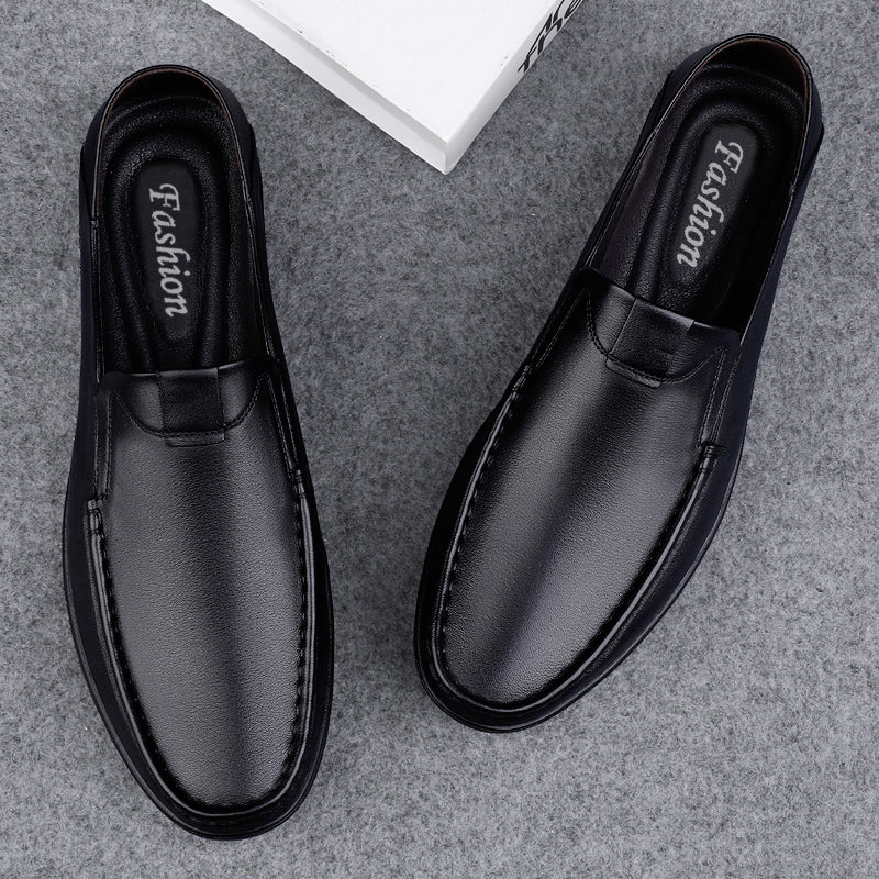 Business Lederschuhe Slip On Loafer Drive Walking Schuhe | B2102