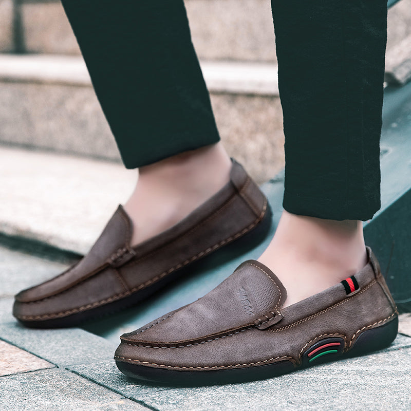Herren Mokassin Freizeitschuhe Bequeme Fahr-Loafer für den Alltagsstil | HB20306