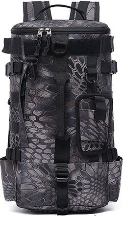 HENGTU Wasserdichter Angelrucksack – Ködertasche mit Nass-Trocken-Trennung | 730