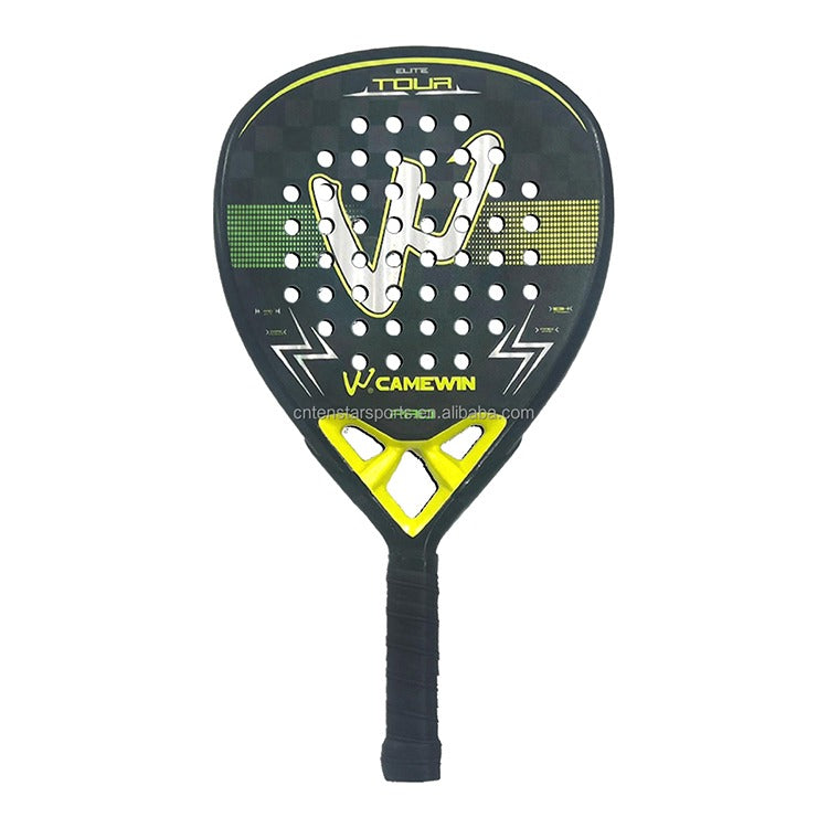 Hochwertige rautenförmige Vollcarbon-Paddelschläger für fortgeschrittene Tennisschläger