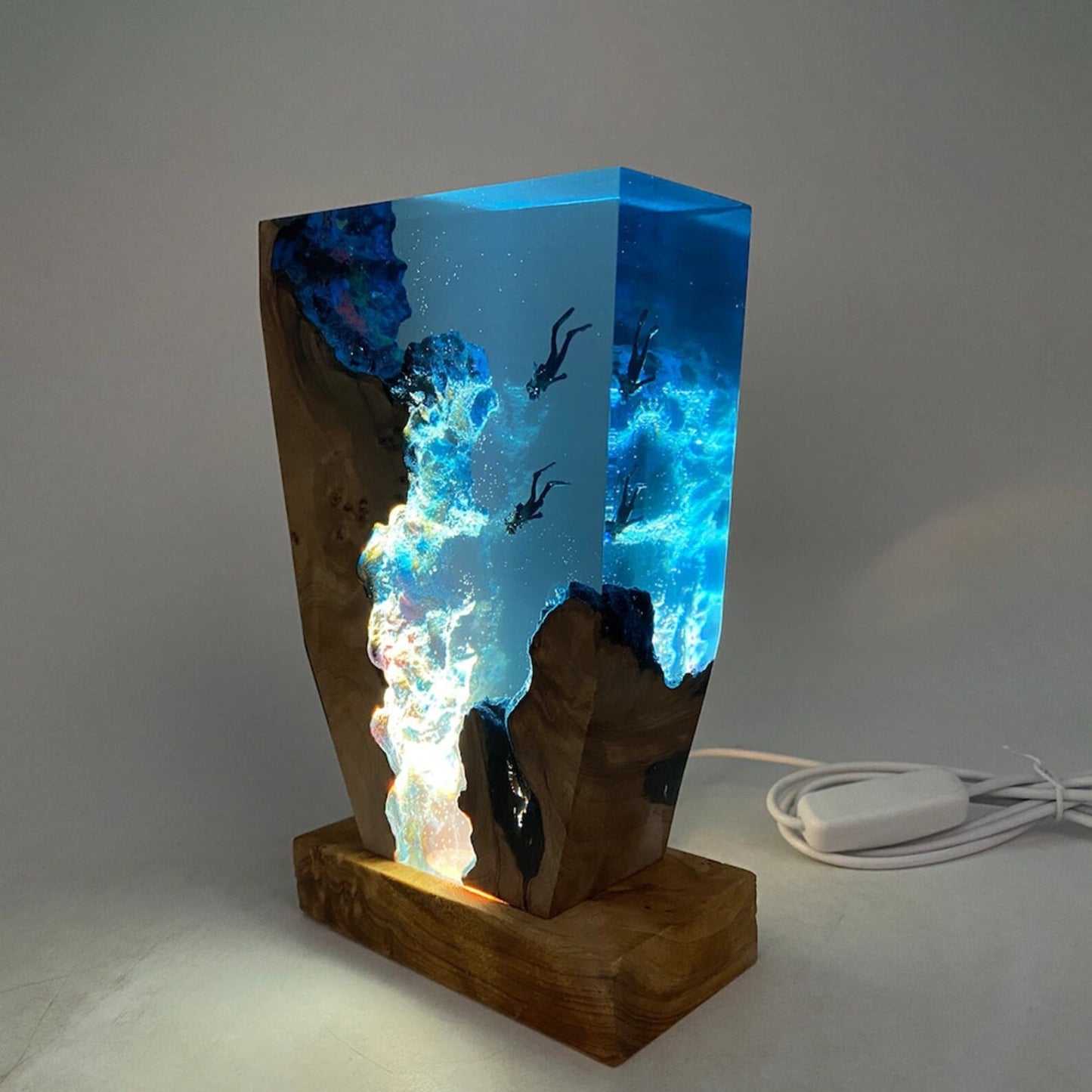 Wohndekor Moderne 3D-LED-Nachtlichter Tischlampe für die Heimdekoration | 06-1