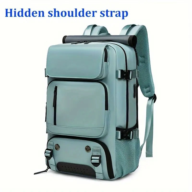 Professioneller Rucksack Geräumiger Reiserucksack Schuhfach Wasserabweisend Outdoor Wander- und Campingtasche Mehrere Taschen & Gepolsterte Schultergurte | 7798
